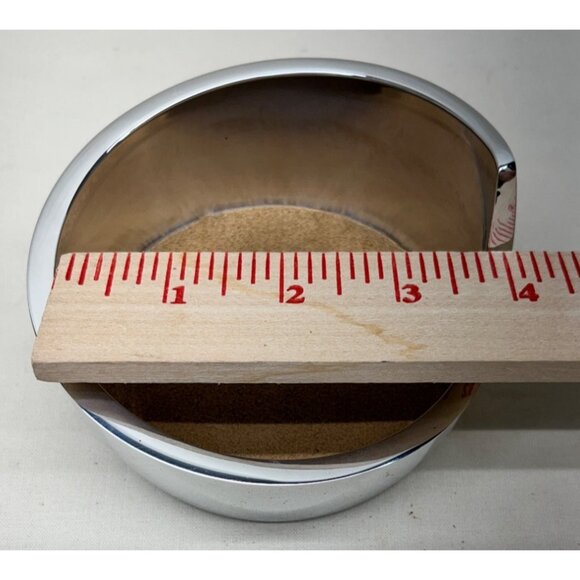 Nambe Smith Celentano Metal Spiral Wine Coaster 6189 with Box USA - Picture 10 of 11